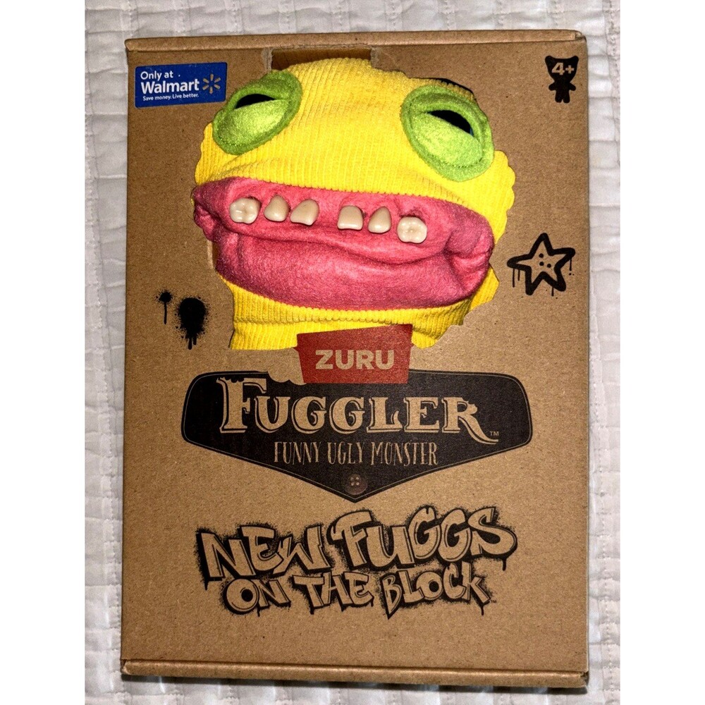 9" ZURU Fuggler NEW FUGGS ON THE BLOCK Smiley O'Riley Funny Ugly Monster